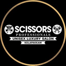 Scissors Professionals Unisex Luxury Salon Kolapakkam logo